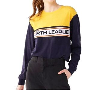 Women's Yellow and Black Top